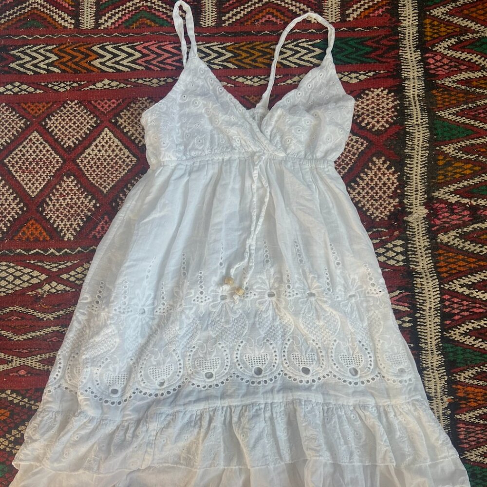 White Summer Dress From Greece